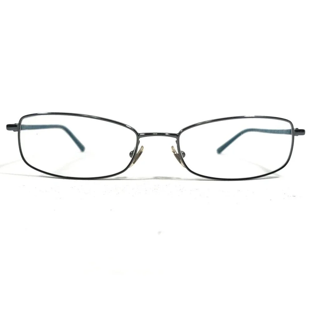 Ray-Ban RB6094 2507 Eyeglasses Frames Blue Silver Rectangular Full Rim 52-17-135